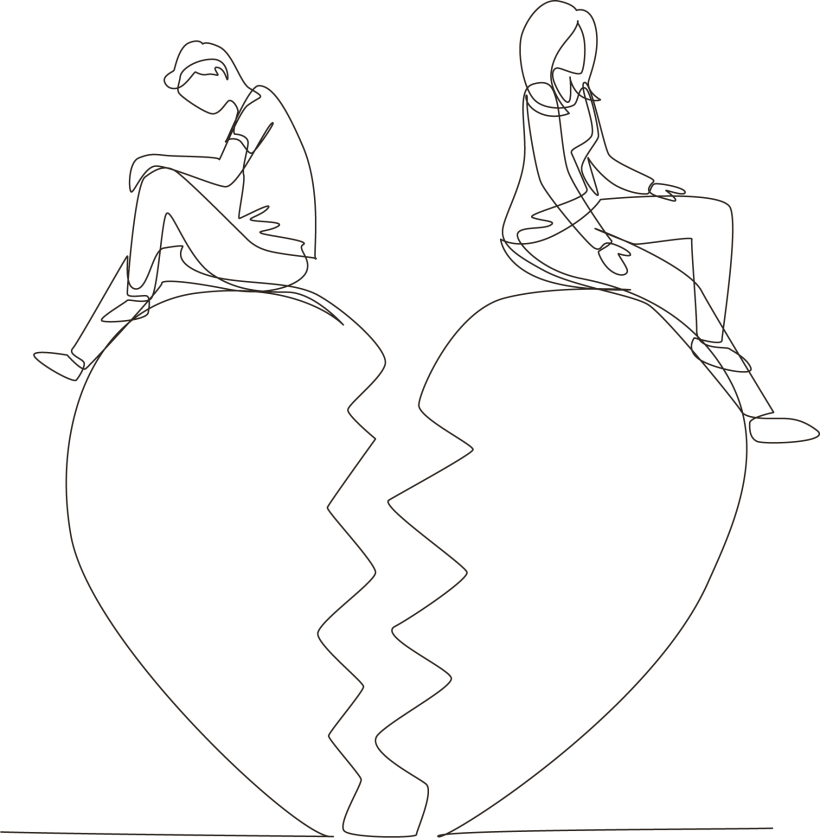 Divorce illustration